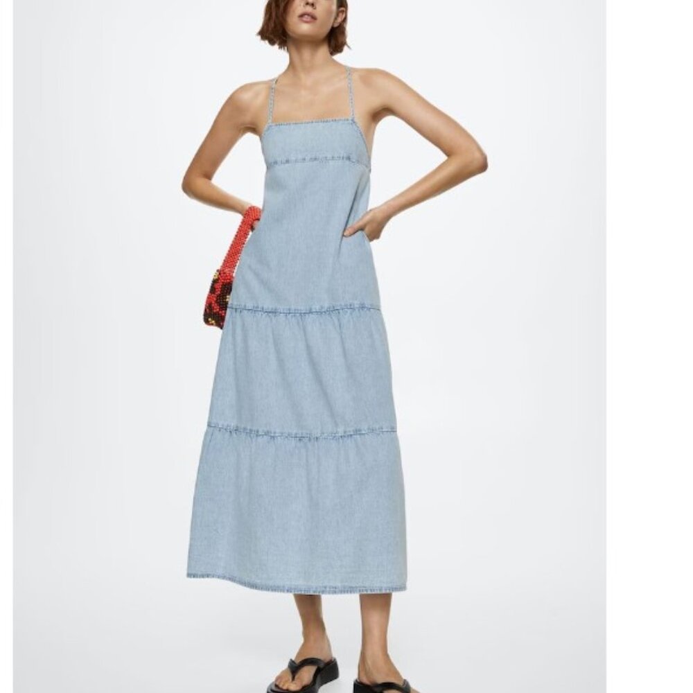 🖤Mango Denim Dress NWT, 10